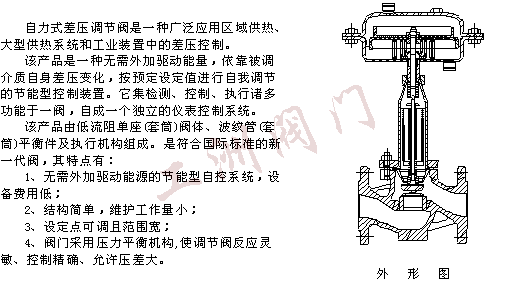 B800自力型差壓調節閥